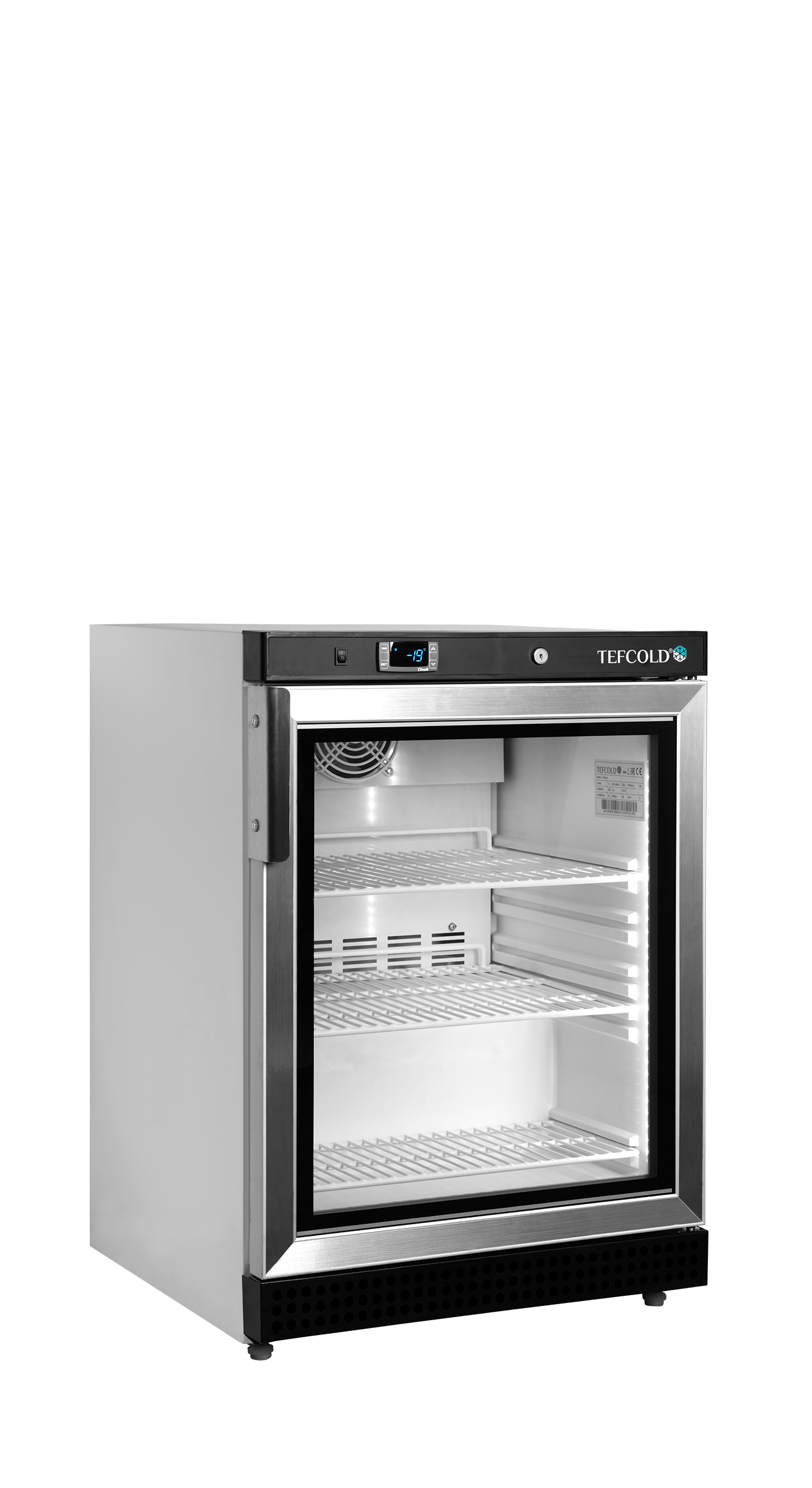 Congelador de Exposição 120L com Porta de Vidro UF200VG