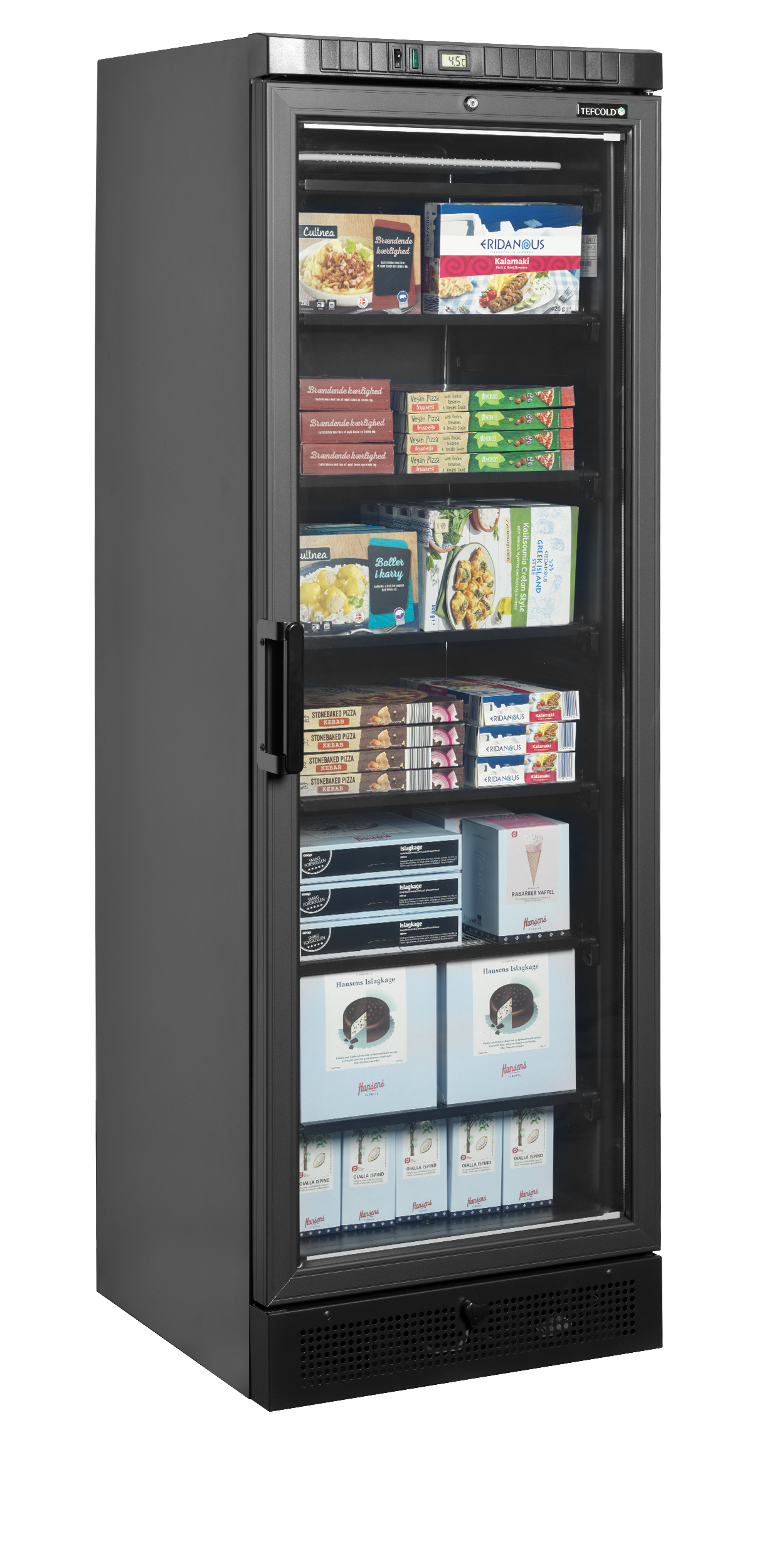 Congelador de Exposição Vertical 270L Porta Vidro UFSC371G