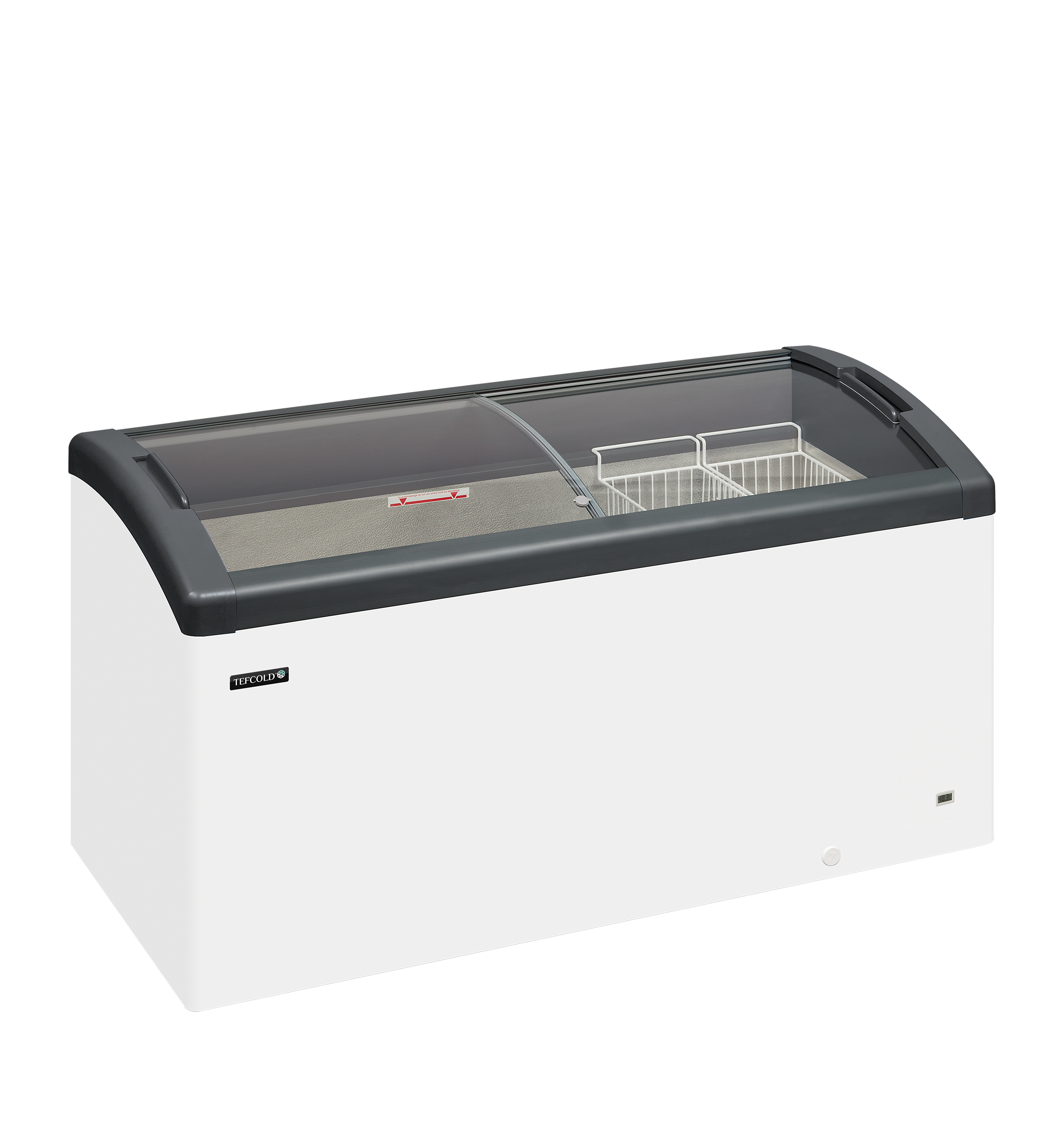 Congelador Expositor de Gelados Curvo 418L FOCUS 151