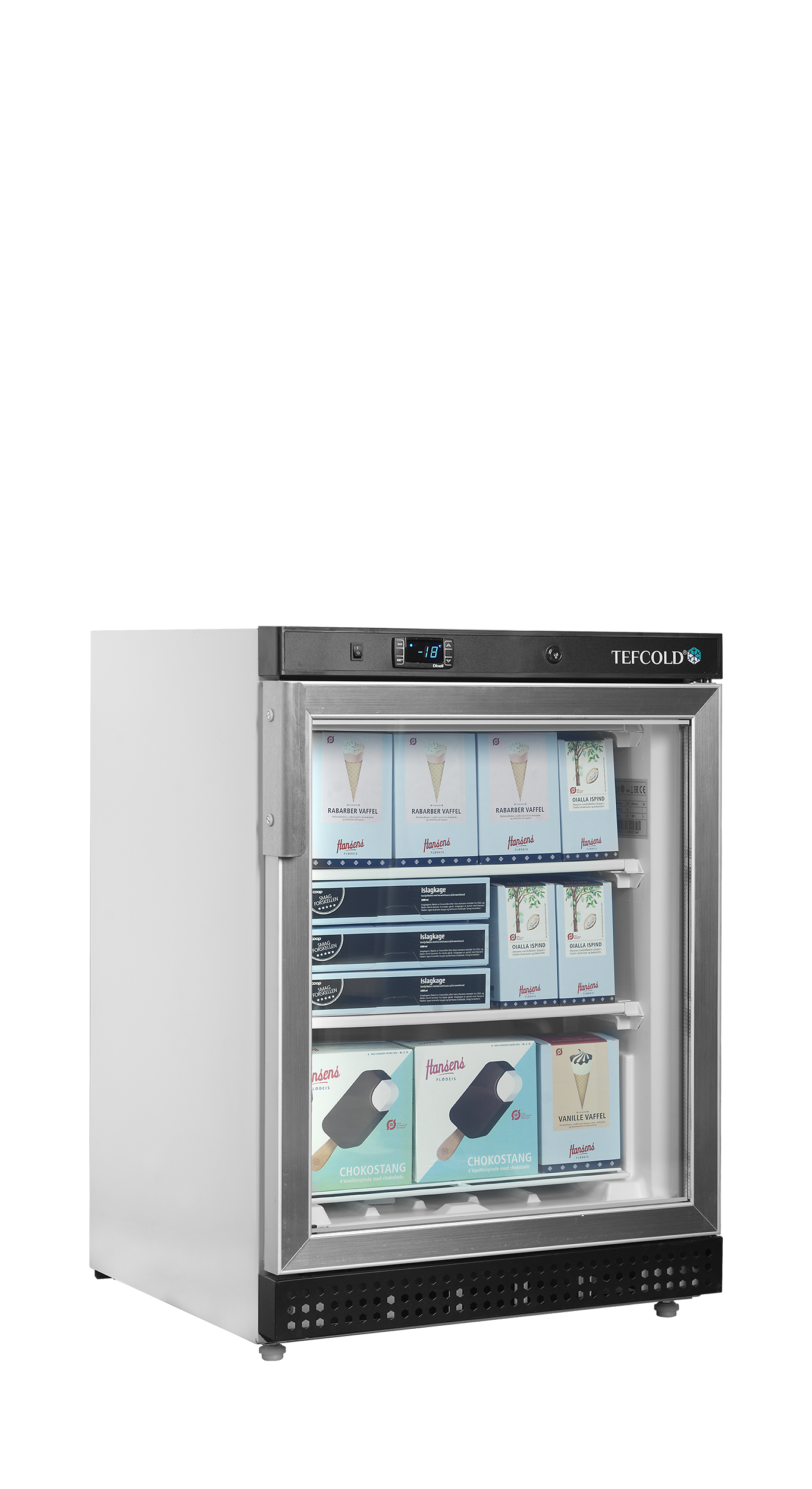 Congelador Expositor Vertical Vidro 120L -24/-10°C