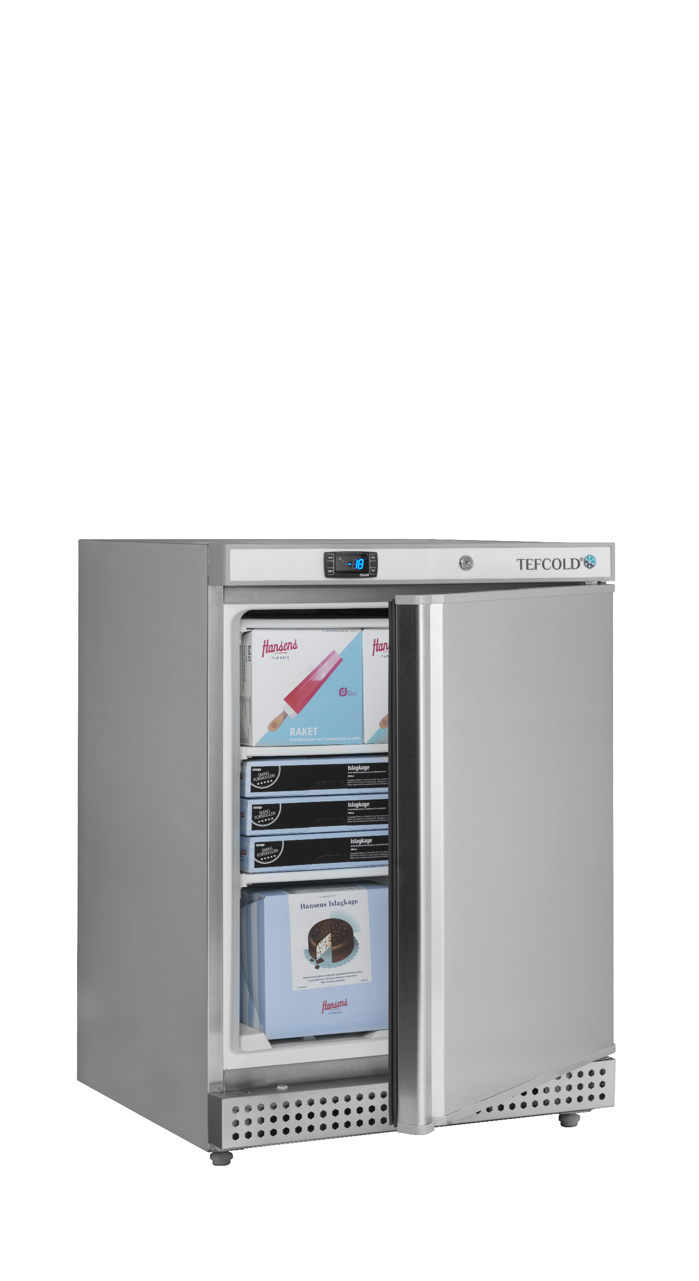 Congelador Industrial Armário Vertical 120L -24ºC UF200S