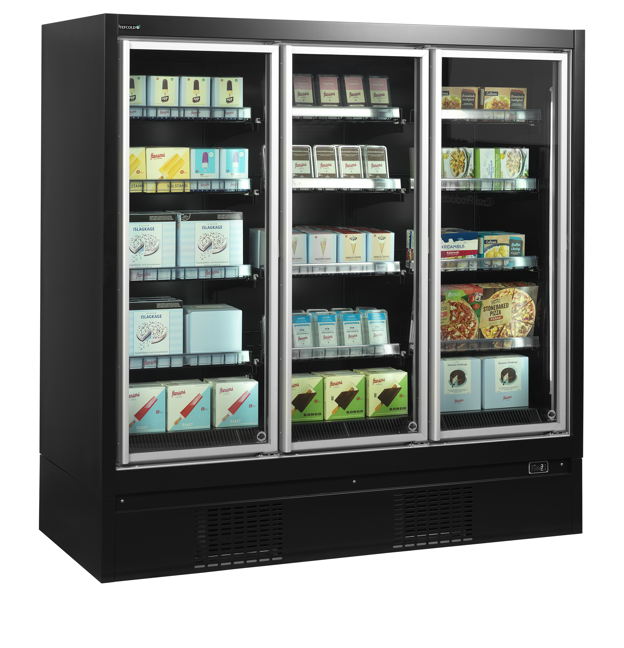 Congelador Mural Multideck Portas Vidro EXTRA1875FD, 1975mm