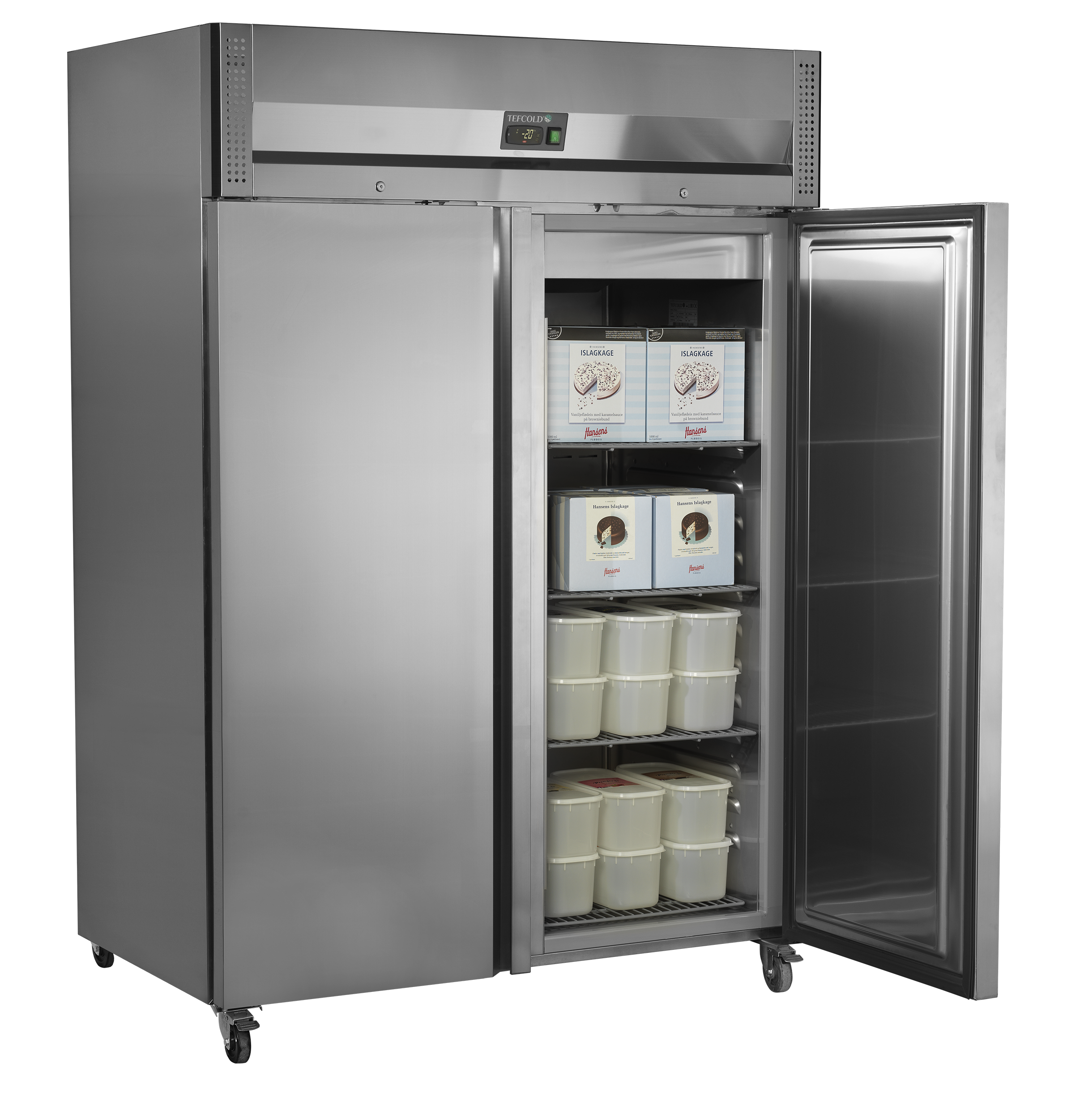 Congelador Vertical Industrial GN2/1 1300L c/ Bluetooth