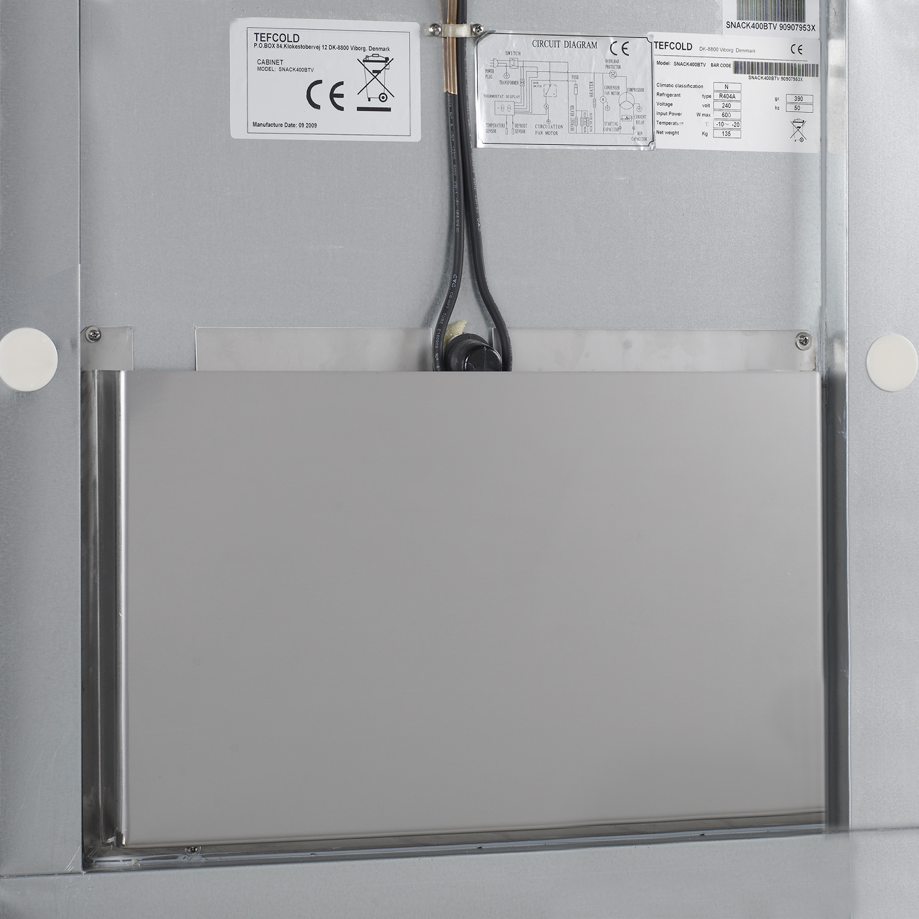 Congelador Vertical Inox 2 Portas 900L RF1010