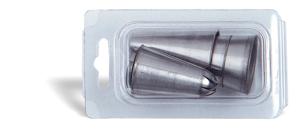 Conjunto de 6 Bicos de Inox para Pastelaria e Confeitaria