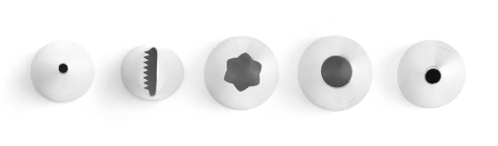 Conjunto 5 Bicos Pastelaria HENDI para Rechear e Decorar