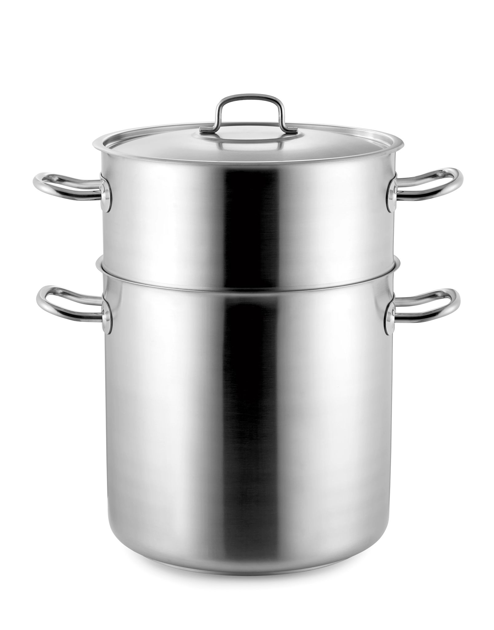 Conjunto Cuscuzeira Inox 35 cm Indução 53.6 L para Cozinha Profissional