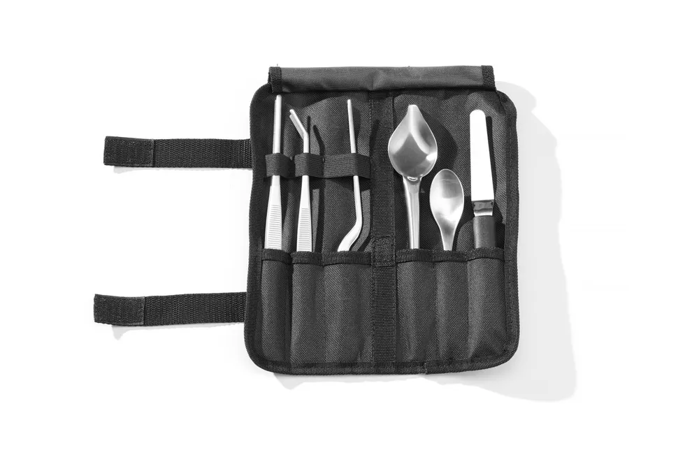 Conjunto de Empratamento Profissional 6 Peças Aço Inoxidável