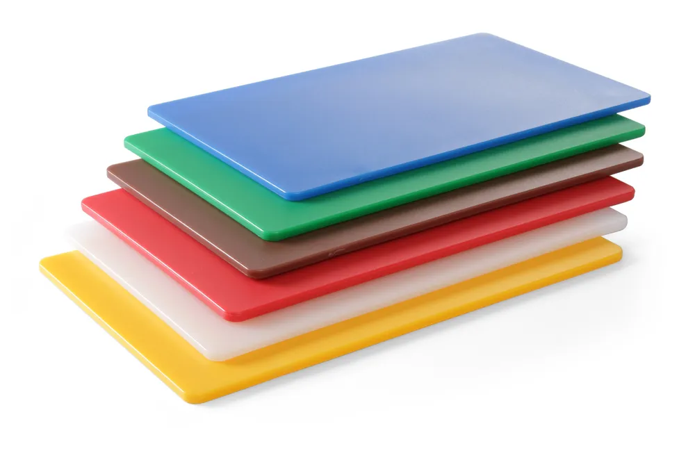 Tábuas de Corte GN 1/1 - Conjunto 6 Cores, 530x325mm