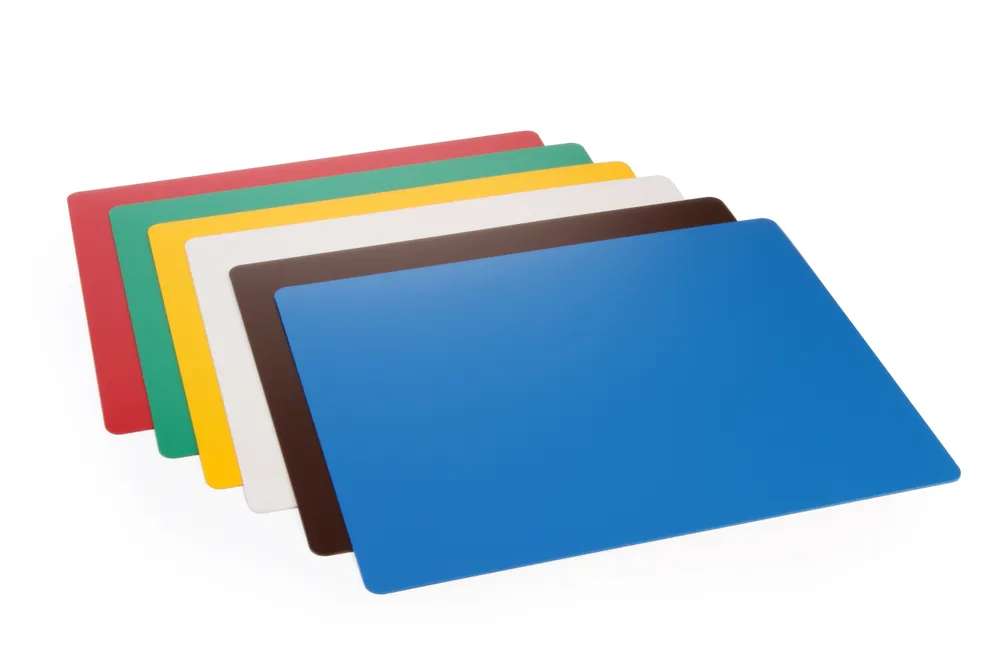Conjunto de 6 Tábuas de Corte Flexíveis HACCP, 380x305mm
