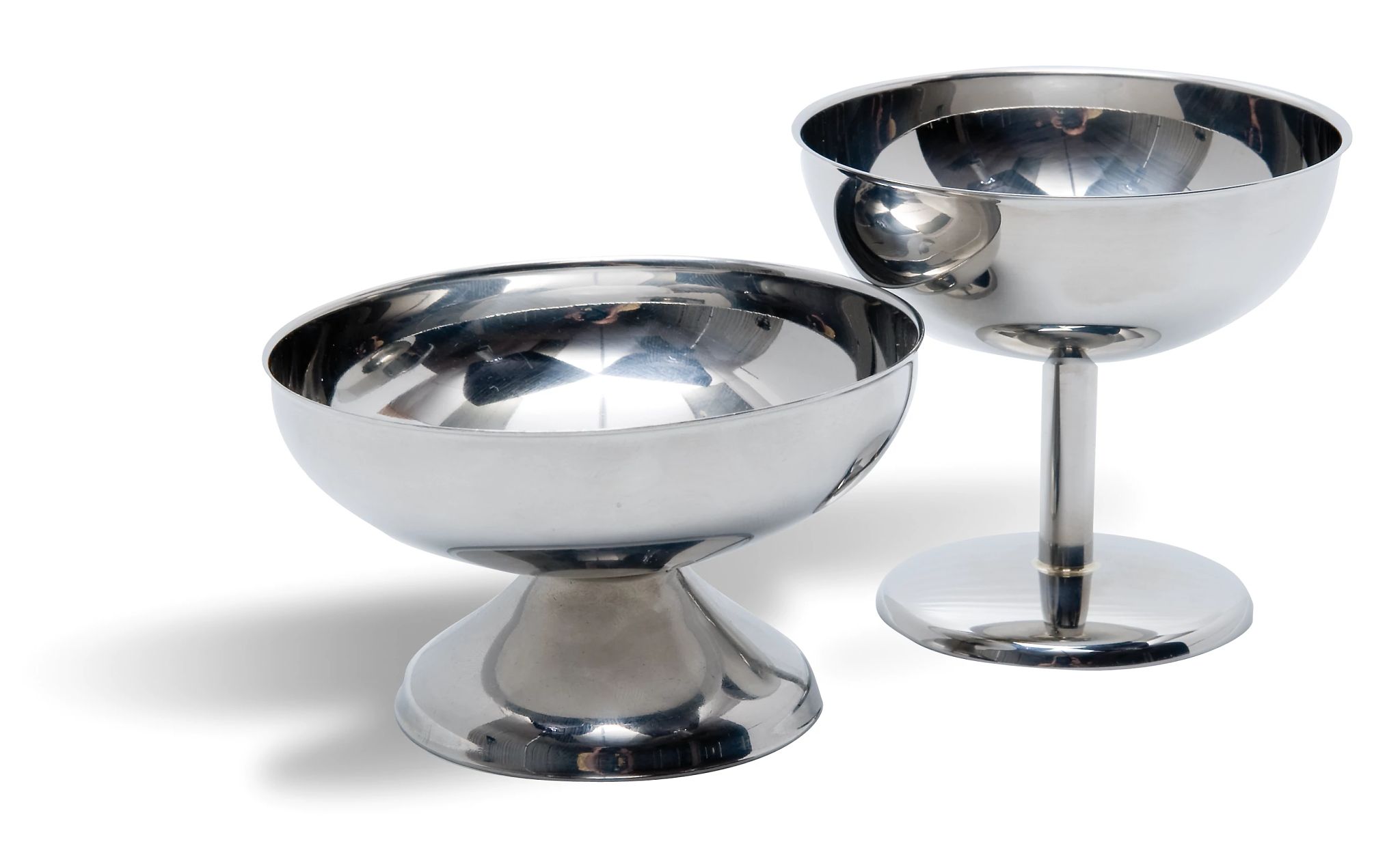 Copa de Gelado Inox 9.5 cm - Serviço de Mesa Profissional