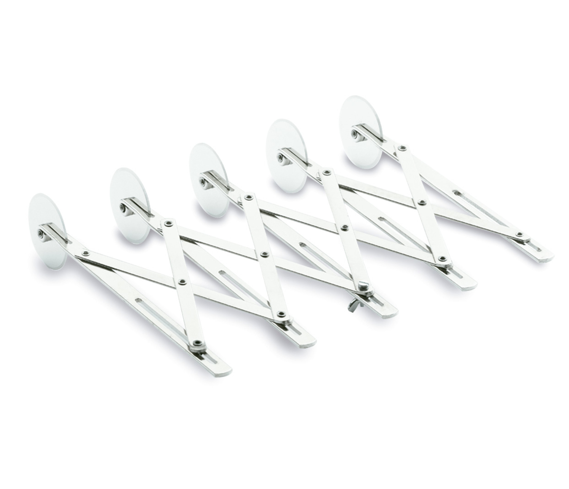 Corta-Biscoitos Extensível 5 Rodas para Pastelaria