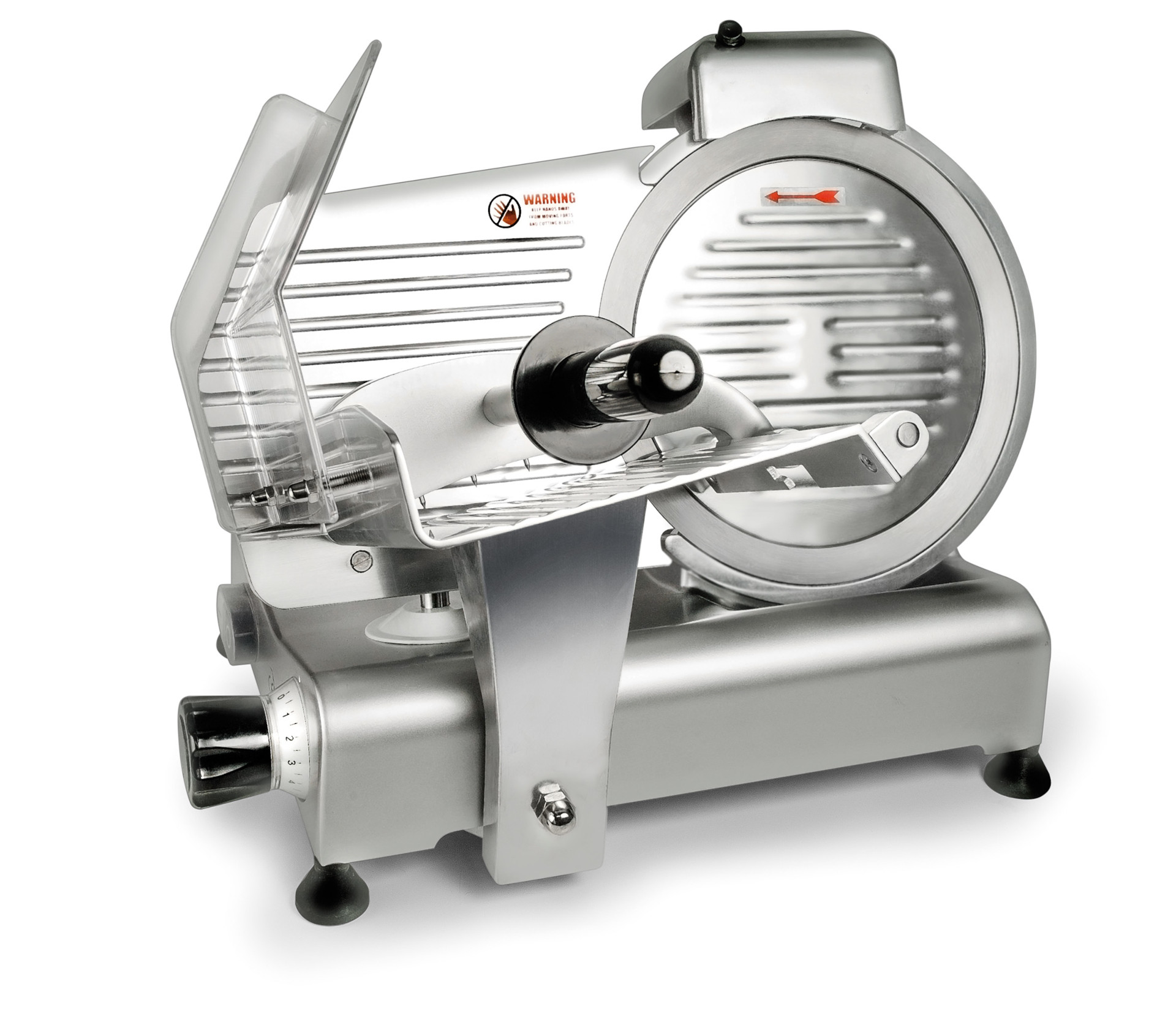 Cortador Elétrico de Fiambre Lâmina 250mm para Cozinha Profissional