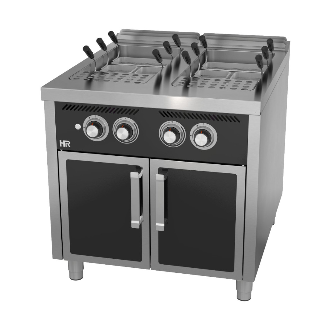 Cozedor de Pasta a Gás Industrial 2x40L Linha 900