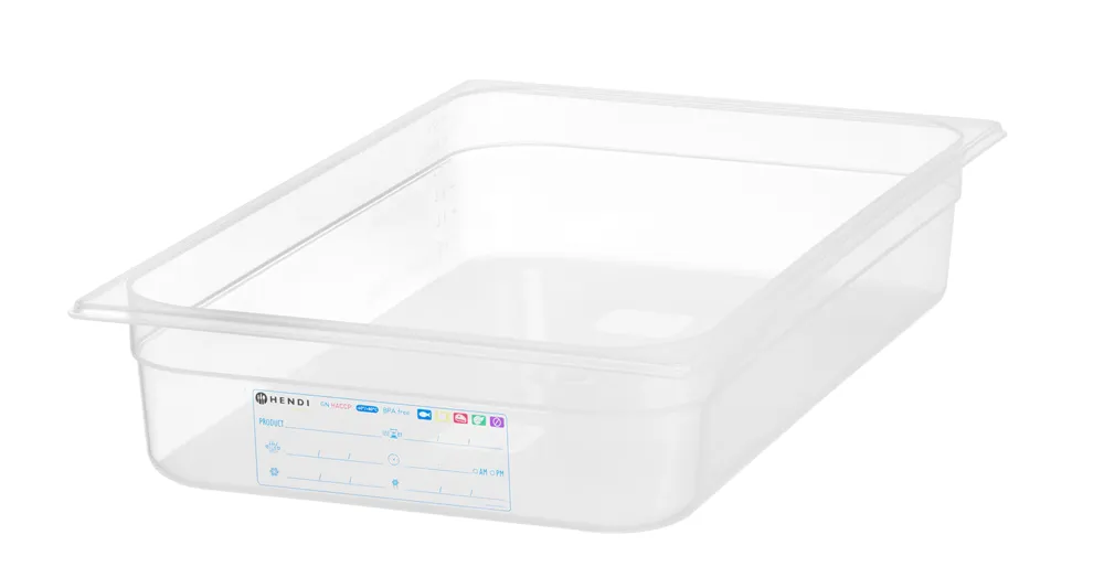 Cuba Gastronorm 1/1 Transparente 12L – 530x325x100mm