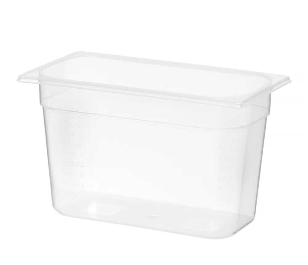 Cuba Gastronorm 1/3 Transparente 3.5L – Polipropileno
