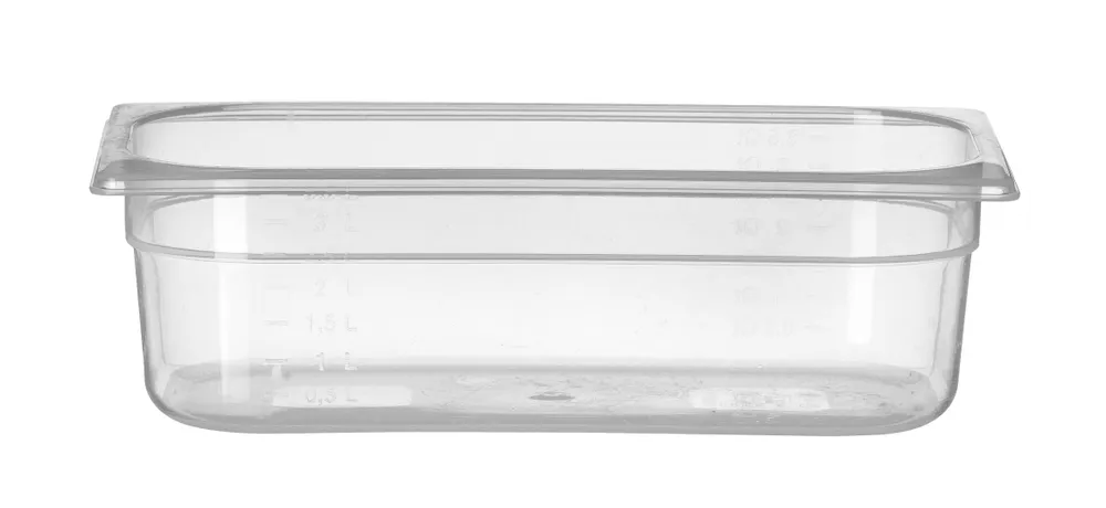 Cuba Gastronorm 1/3 Transparente 3.5L – Polipropileno