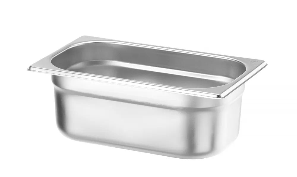 Cuba Gastronorm 1/4 Inox 2.8L (265x162x100mm)