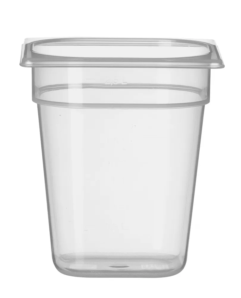 Cuba Gastronorm Transparente GN 1/6, 3,4L