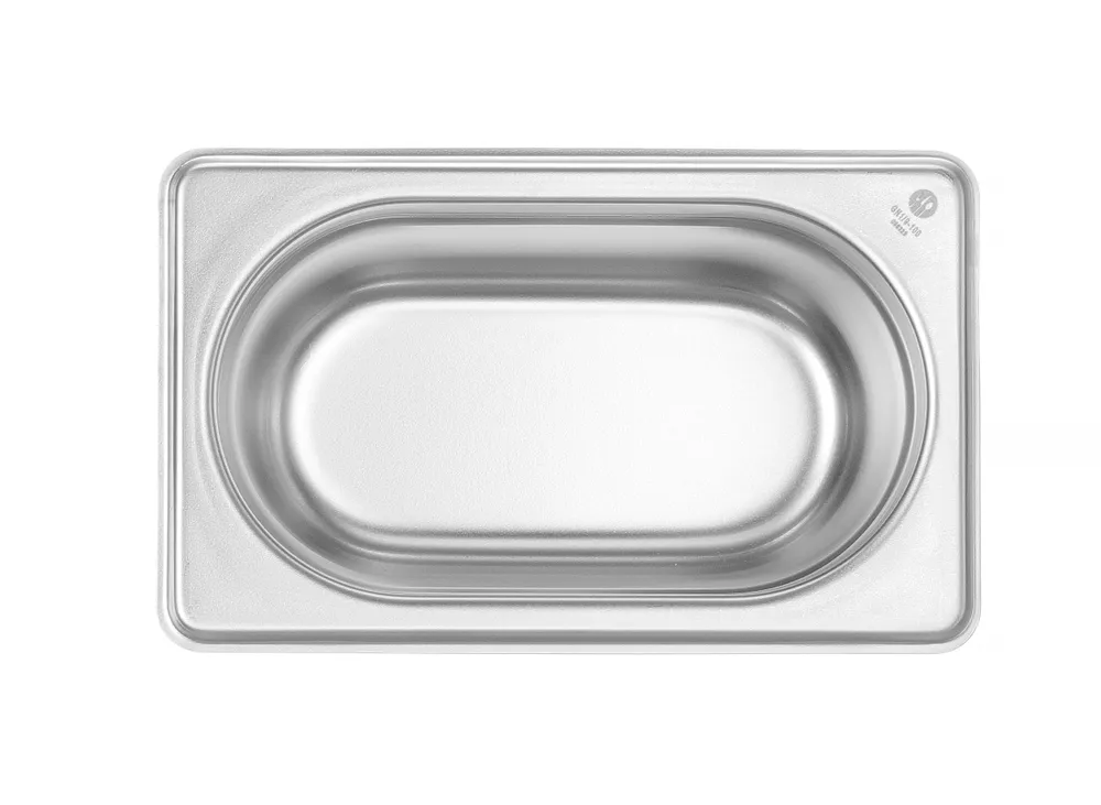 Cuba Gastronorm 1/9, 0,6L, Uso Profissional 176x108x65mm