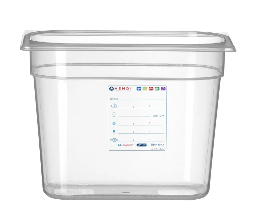 Cuba Gastronorm GN 1/4 Polipropileno Transparente 3,5L