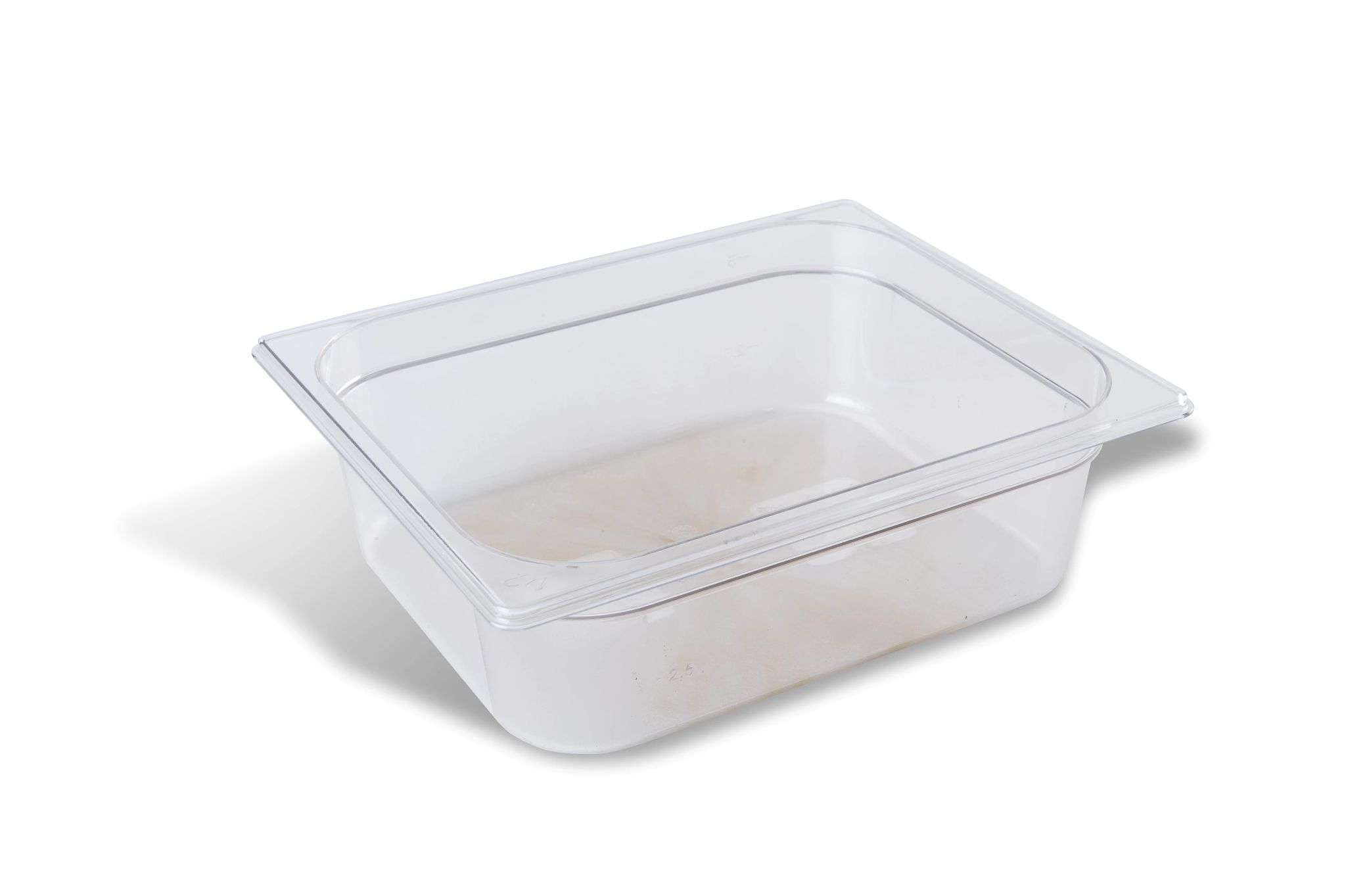 Cubeta Gastronorm GN 1/2 200mm Profundidade 11.2L Transparente