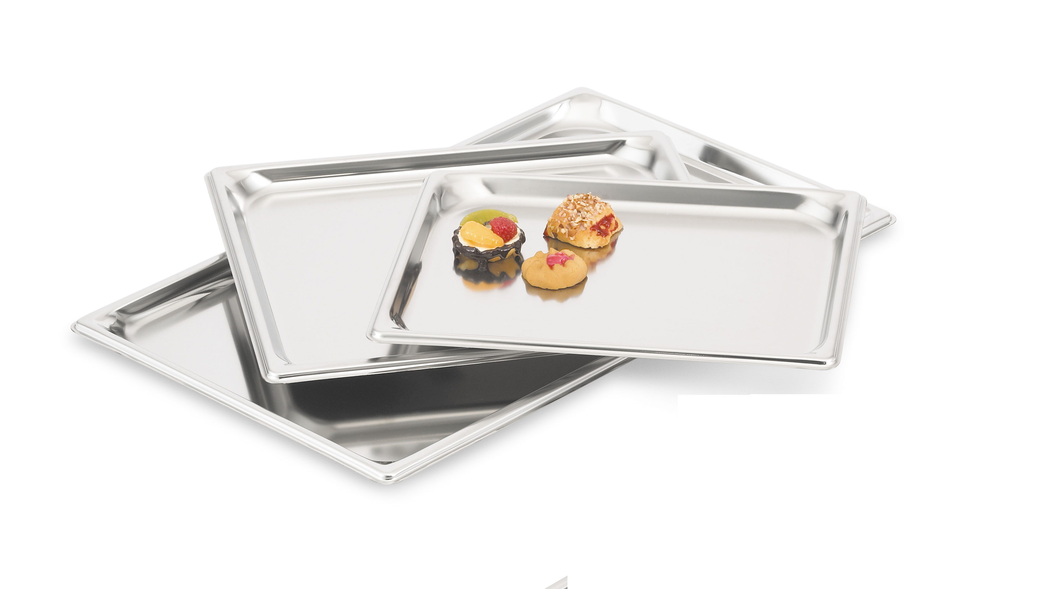 Cubeta Gastronorm GN 1/2 Aço Inoxidável 19mm Altura