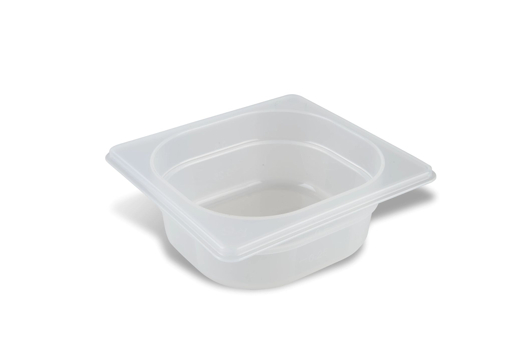 Cubeta Gastronorm GN 1/6 Polipropileno 0,95L — 65mm Profundidade