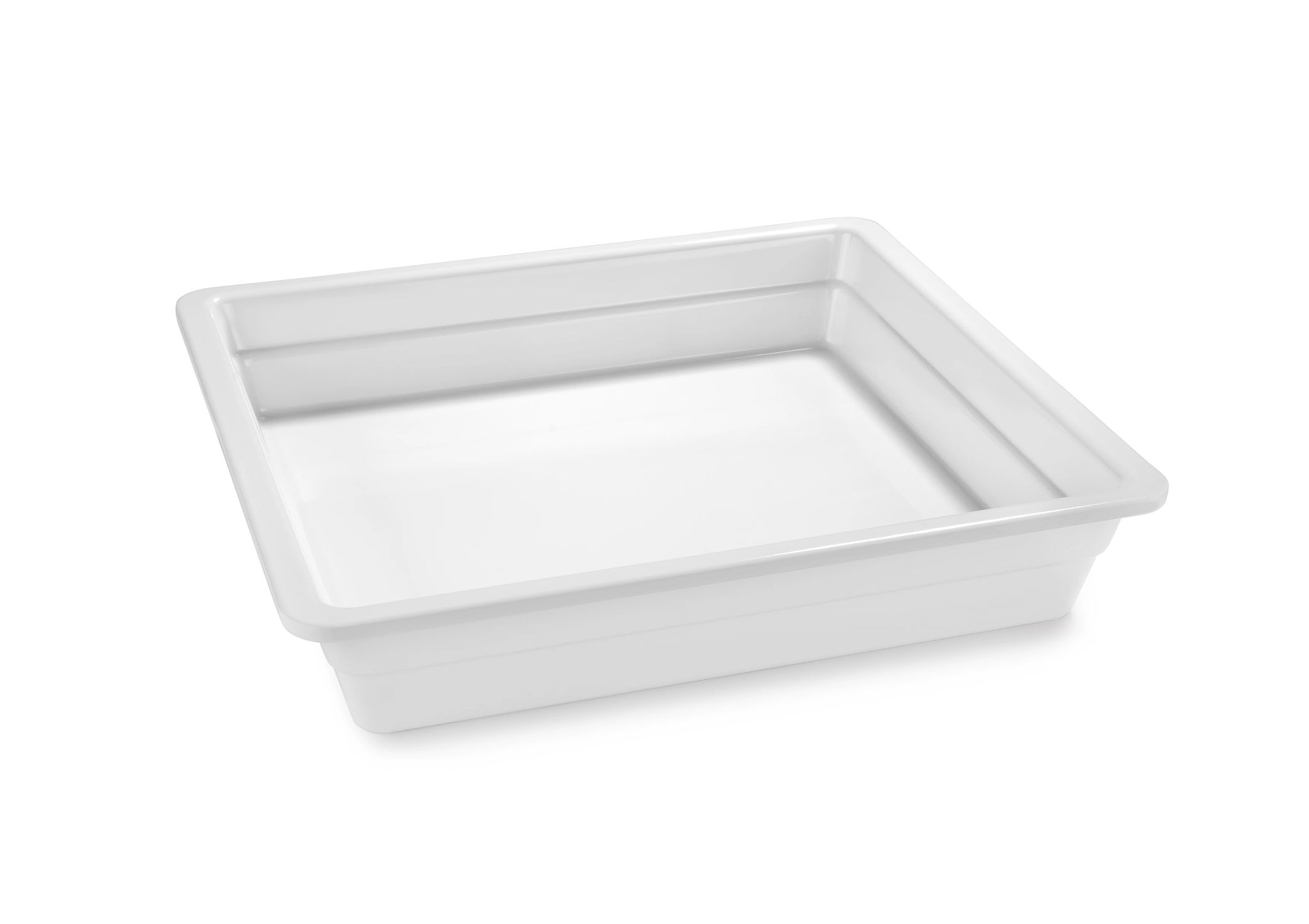 Tabuleiro GN 2/3 Melamina Branco 65 mm Profundidade