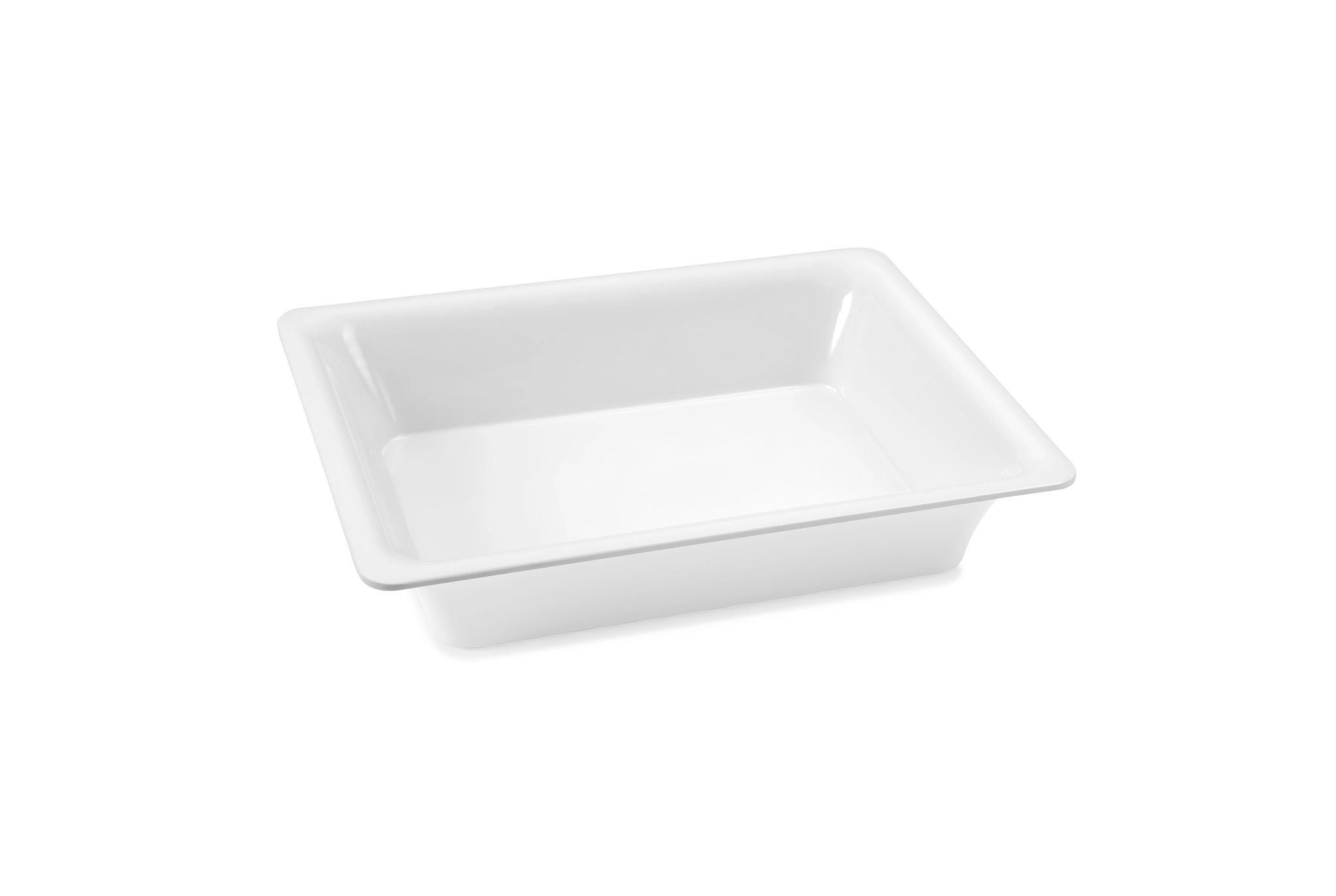 Cubeta GN 1/2 Slim 20mm Profundidade Melamina Branca