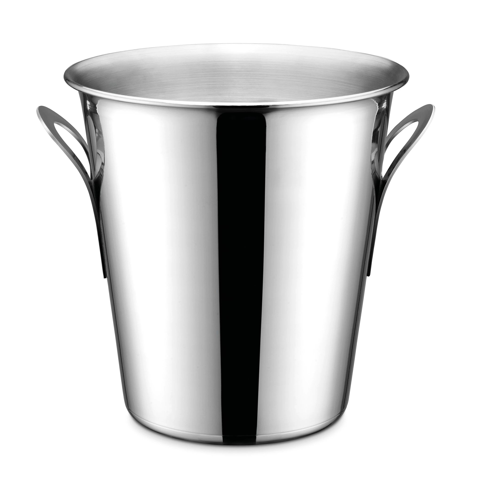 Cubo de Champan Cónico em Aço Inoxidável 4L com Pegas 21cm