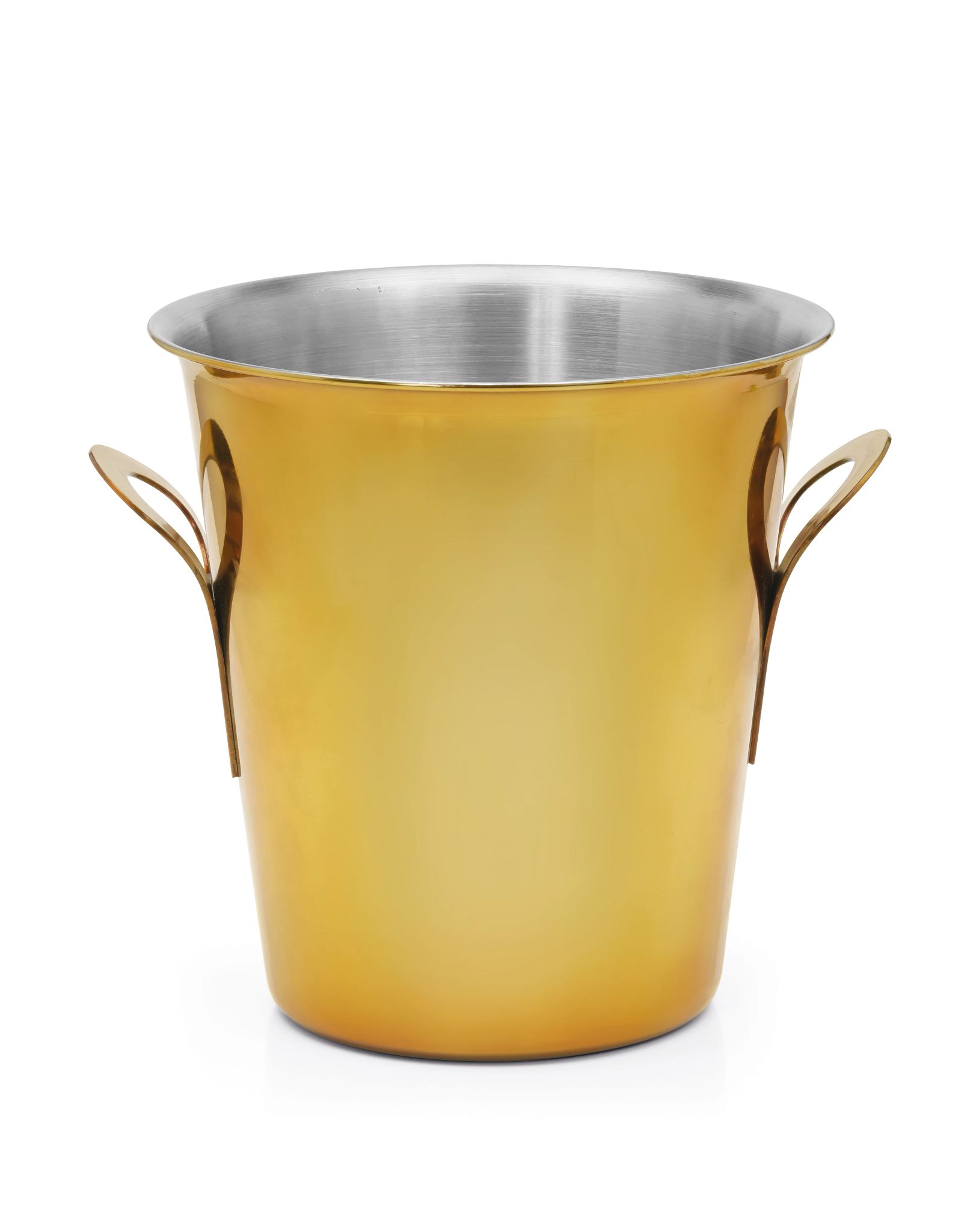 Balde de Champanhe Cónico Dourado 4 L