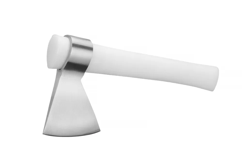 Cutelo para Carne 250mm com Cabo em PE Branco para Cozinha Profissional