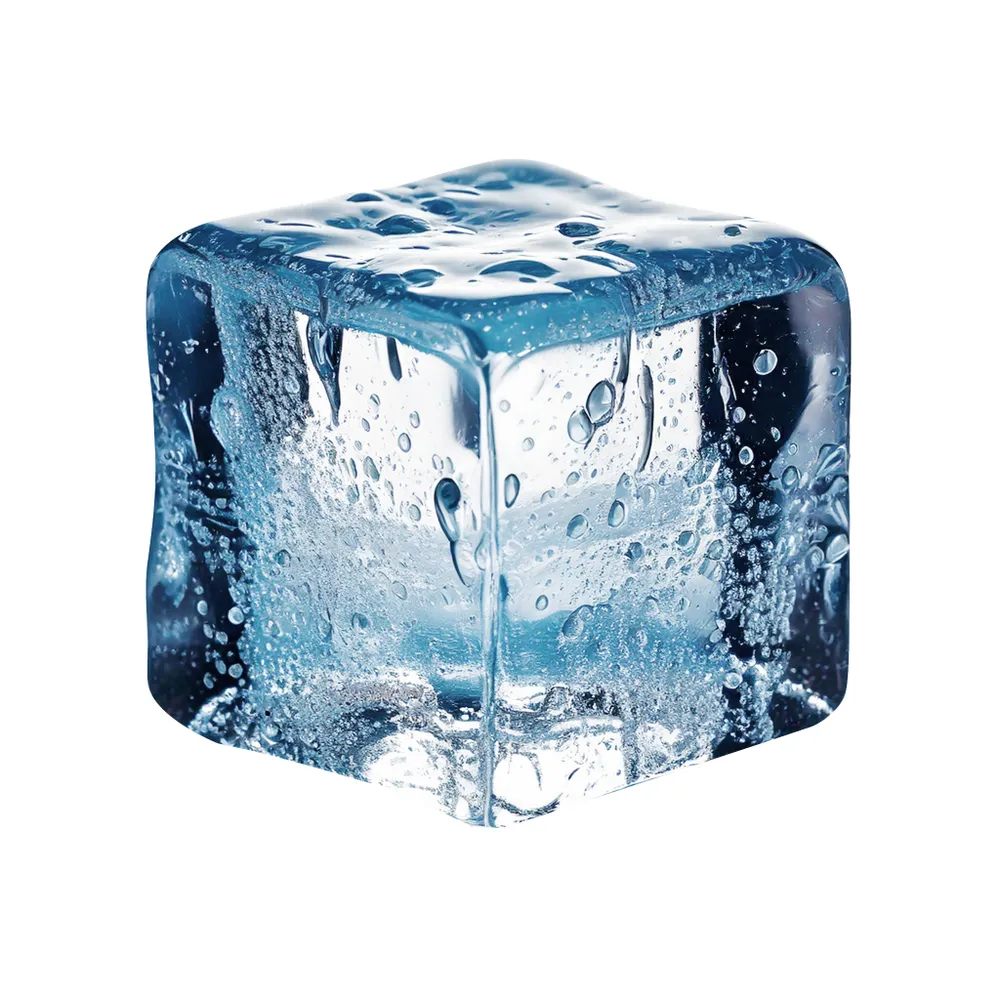 Molde de Gelo Grande em Silicone | 6 Cubos de 5cm | 17x11x5.2cm