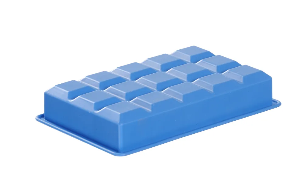 Cuvete de Gelo em Silicone: Cubos Pequenos (19x12cm)
