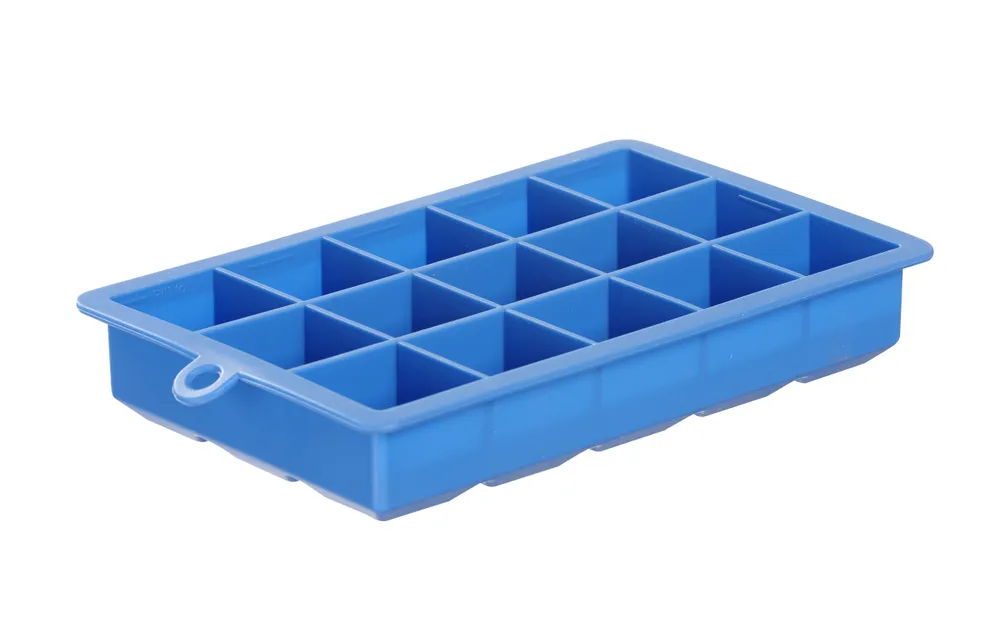Cuvete de Gelo em Silicone: Cubos Pequenos (19x12cm)