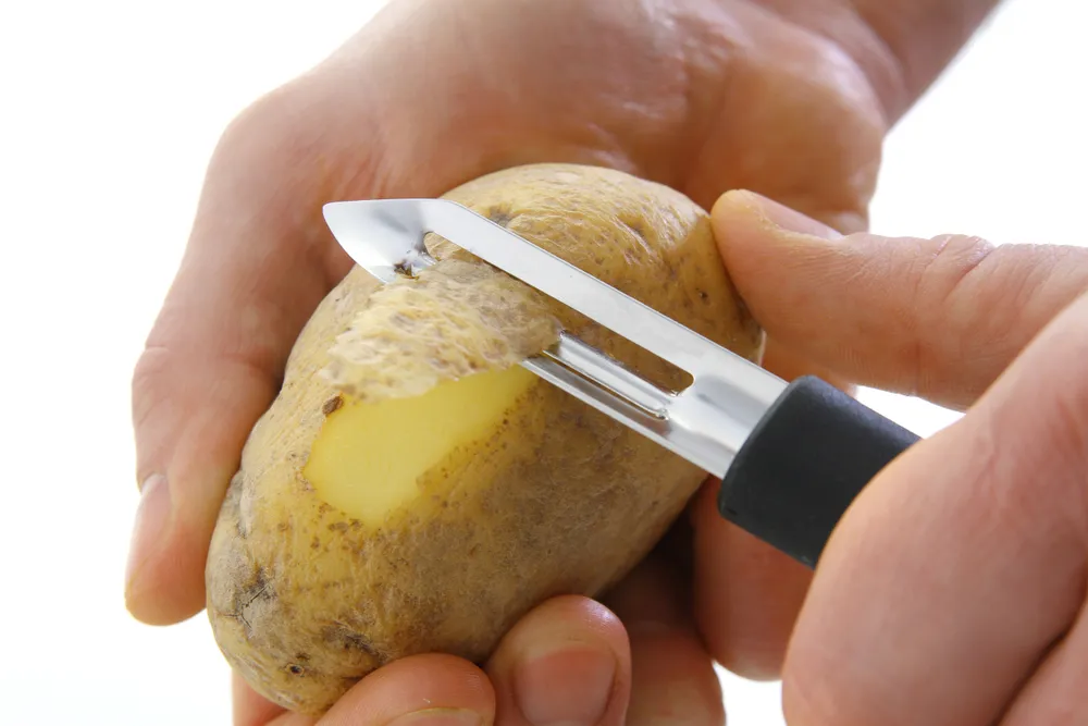 Descascador de Batatas Manual 175mm - Preparação Rápida