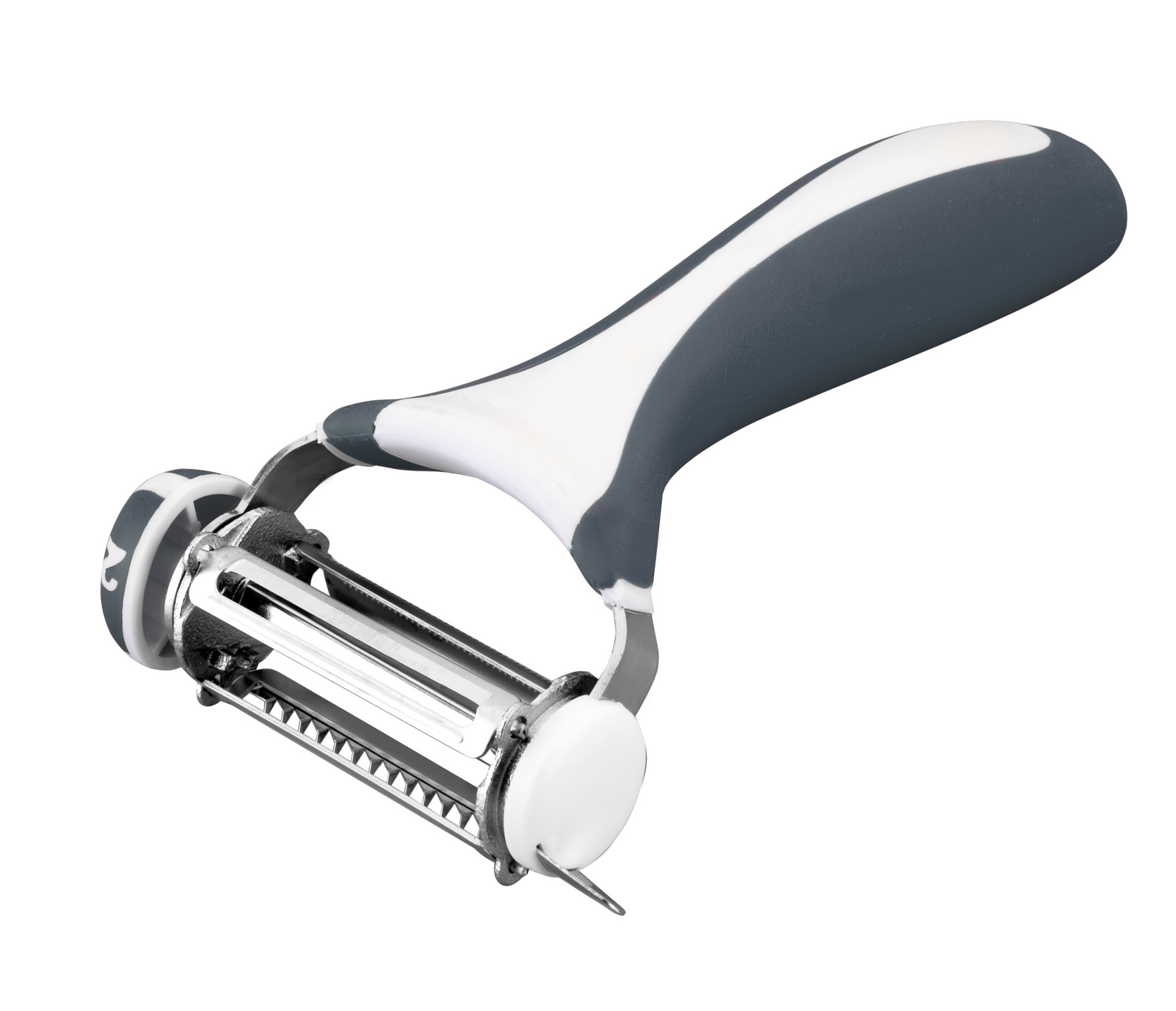 Descascador de Legumes Inox com 3 Lâminas Giratórias