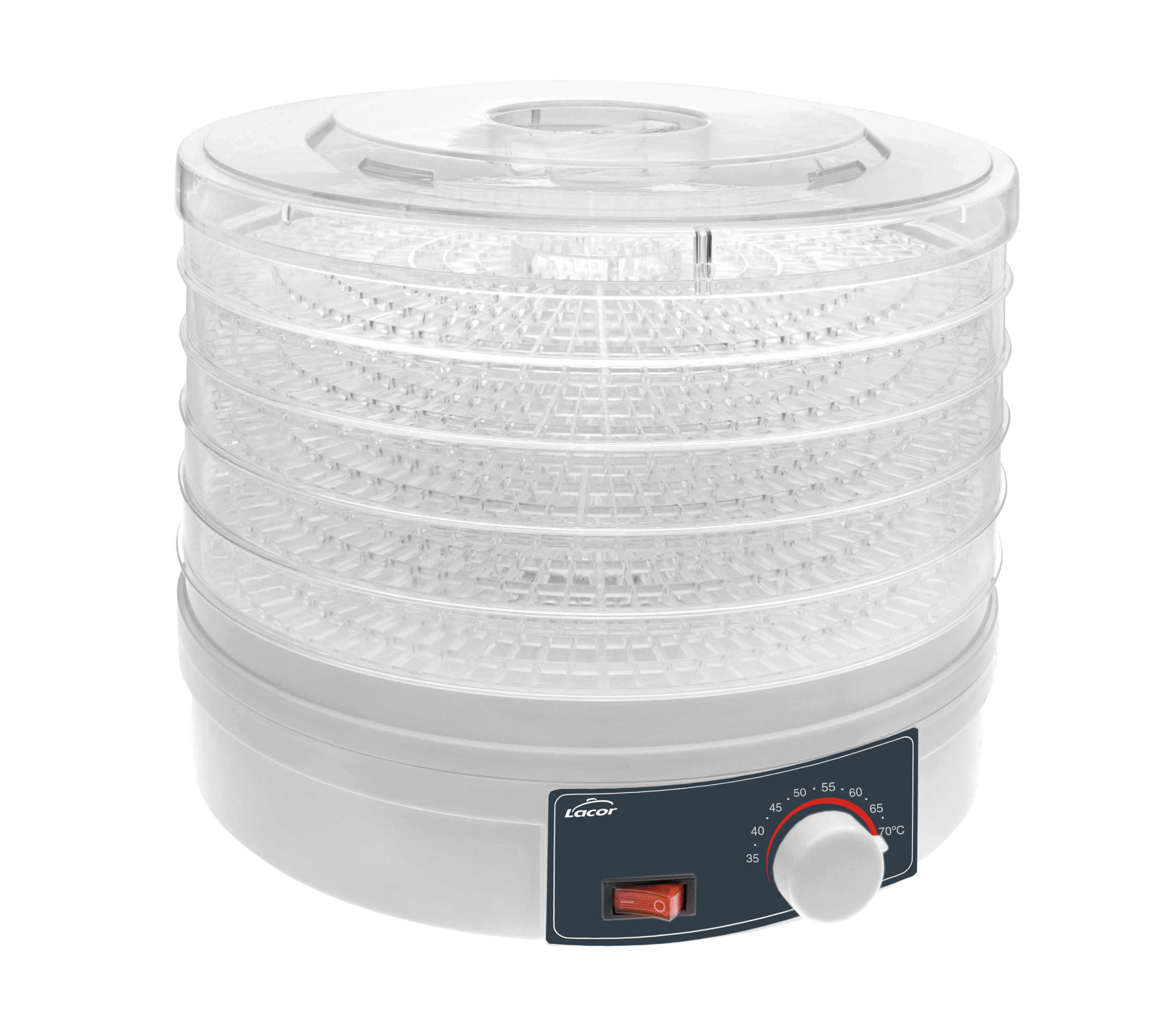 Desidratador de Alimentos Profissional 600 W com 6 Bandejas