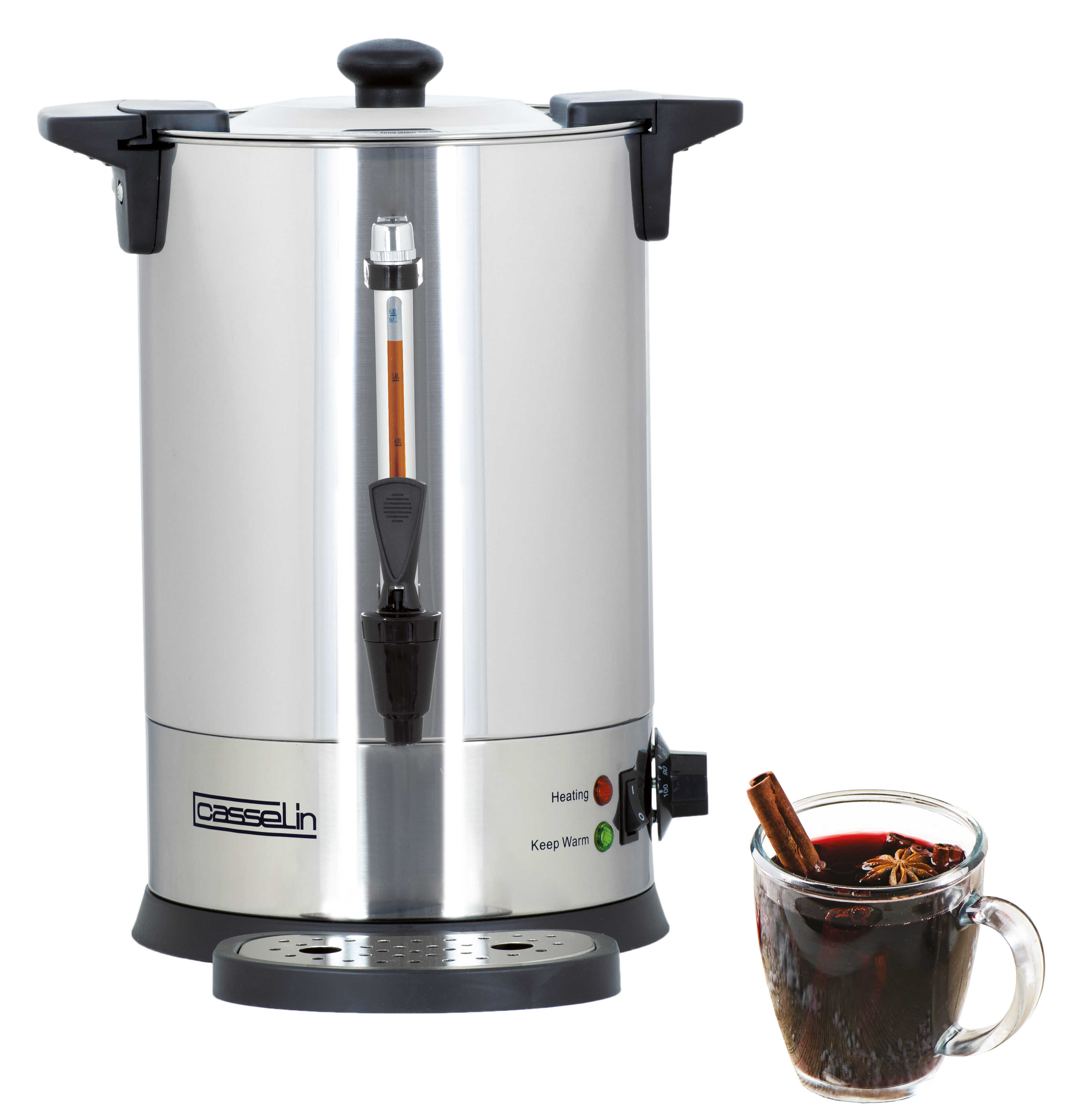 Dispensador de Água Quente 6,8 L com Controlo de Temperatura