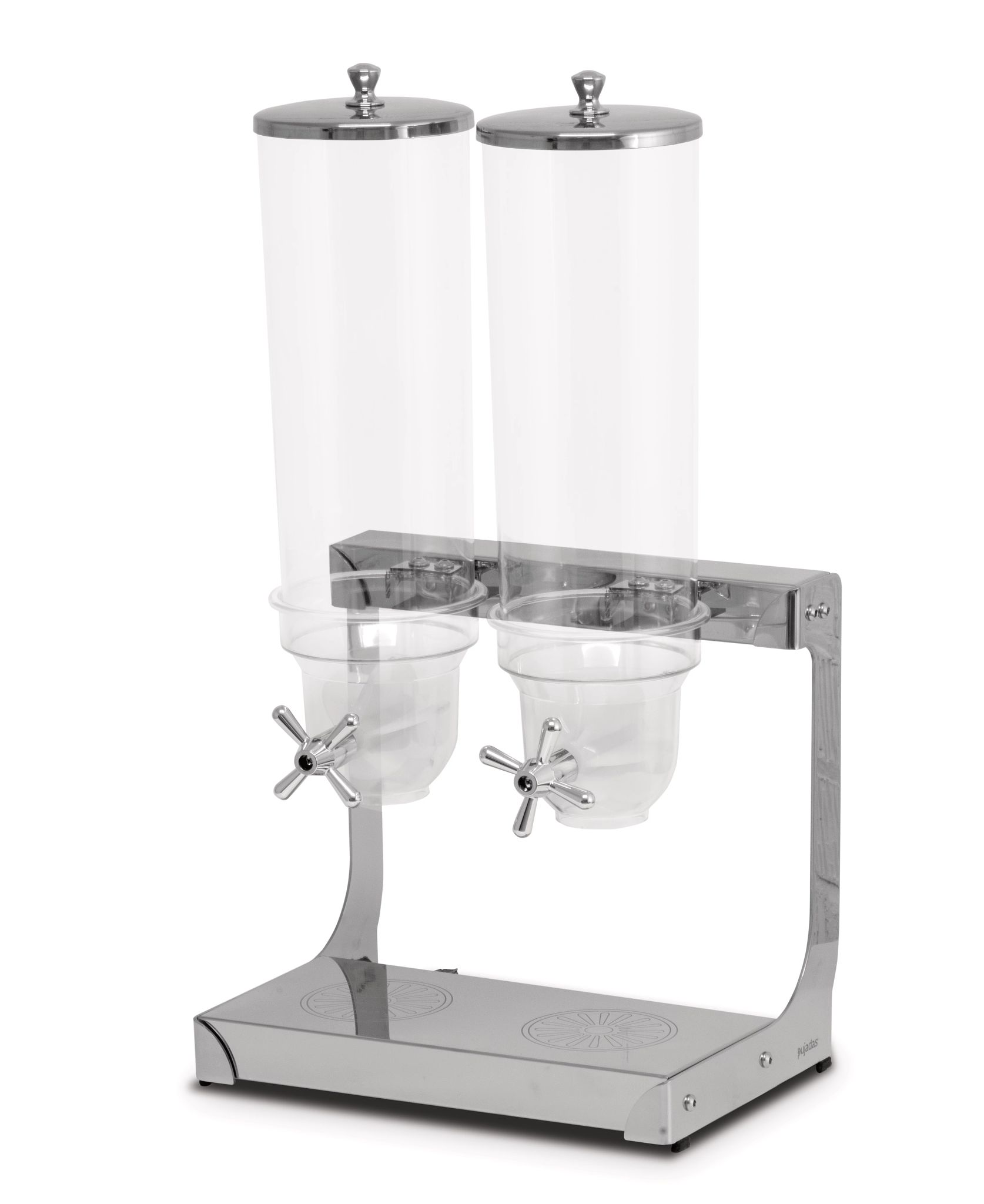 Dispensador Duplo de Cereais 2x3.5L para Buffets