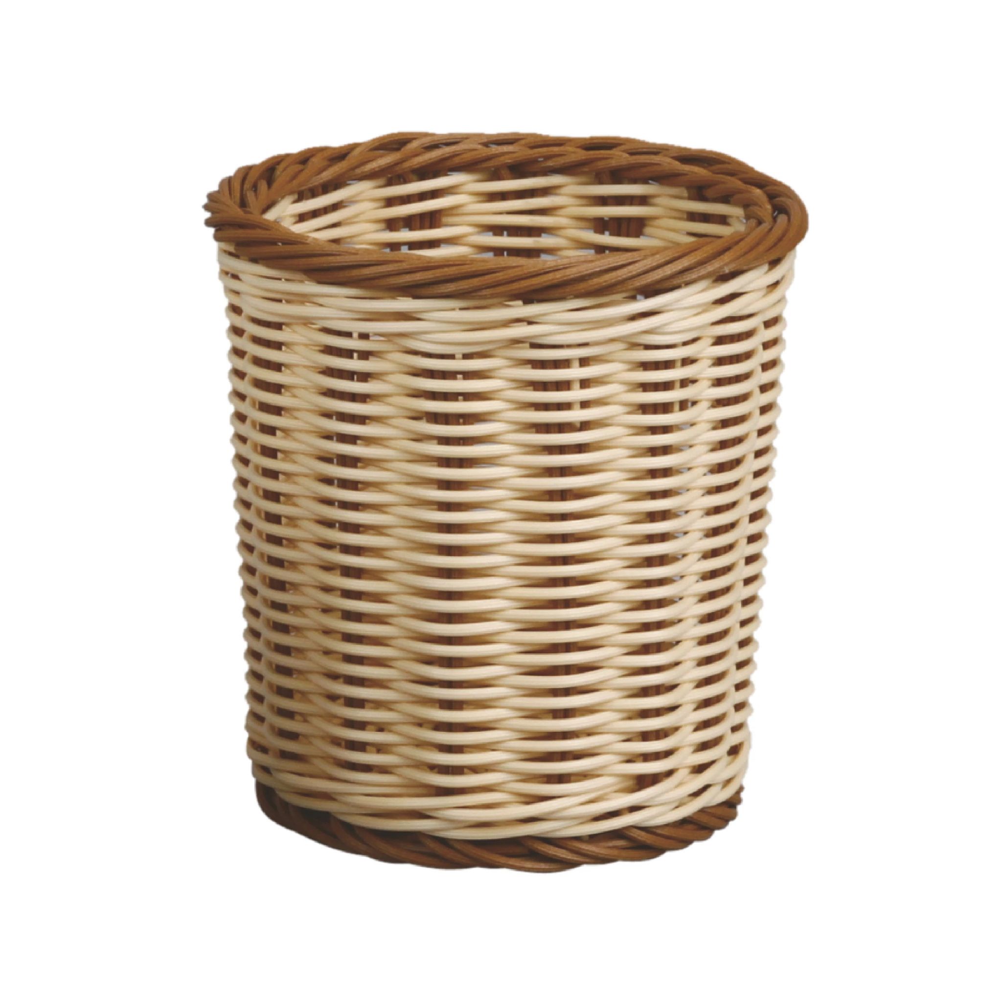 Dispensador de Talheres Polipropileno Castanho Claro 30 x 11 cm