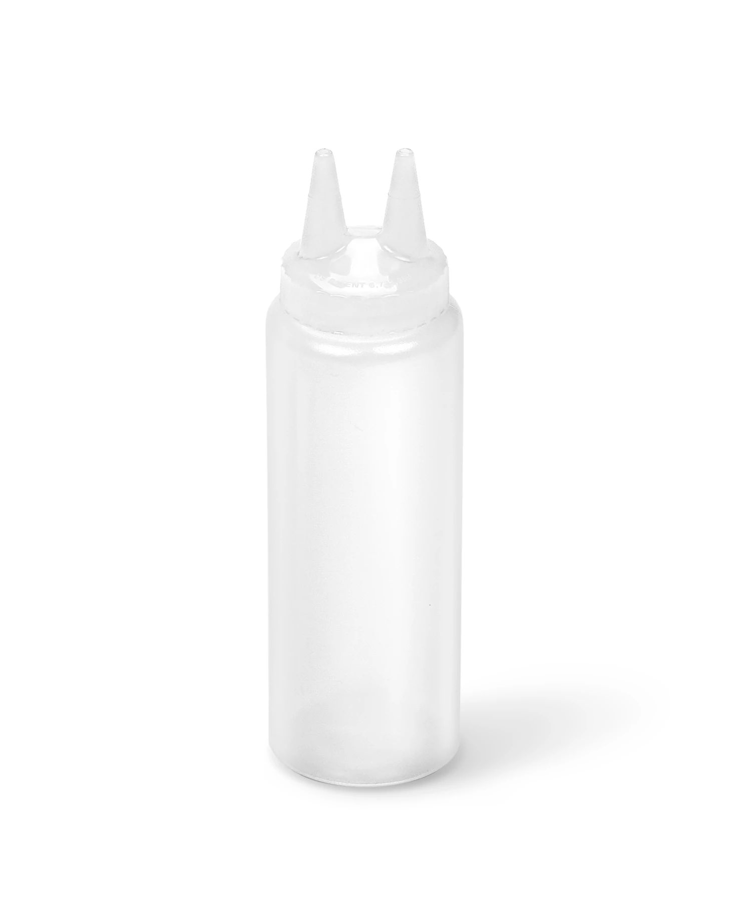 Dispensador Duplo Transparente 240 ml com Tampa para Condimentos