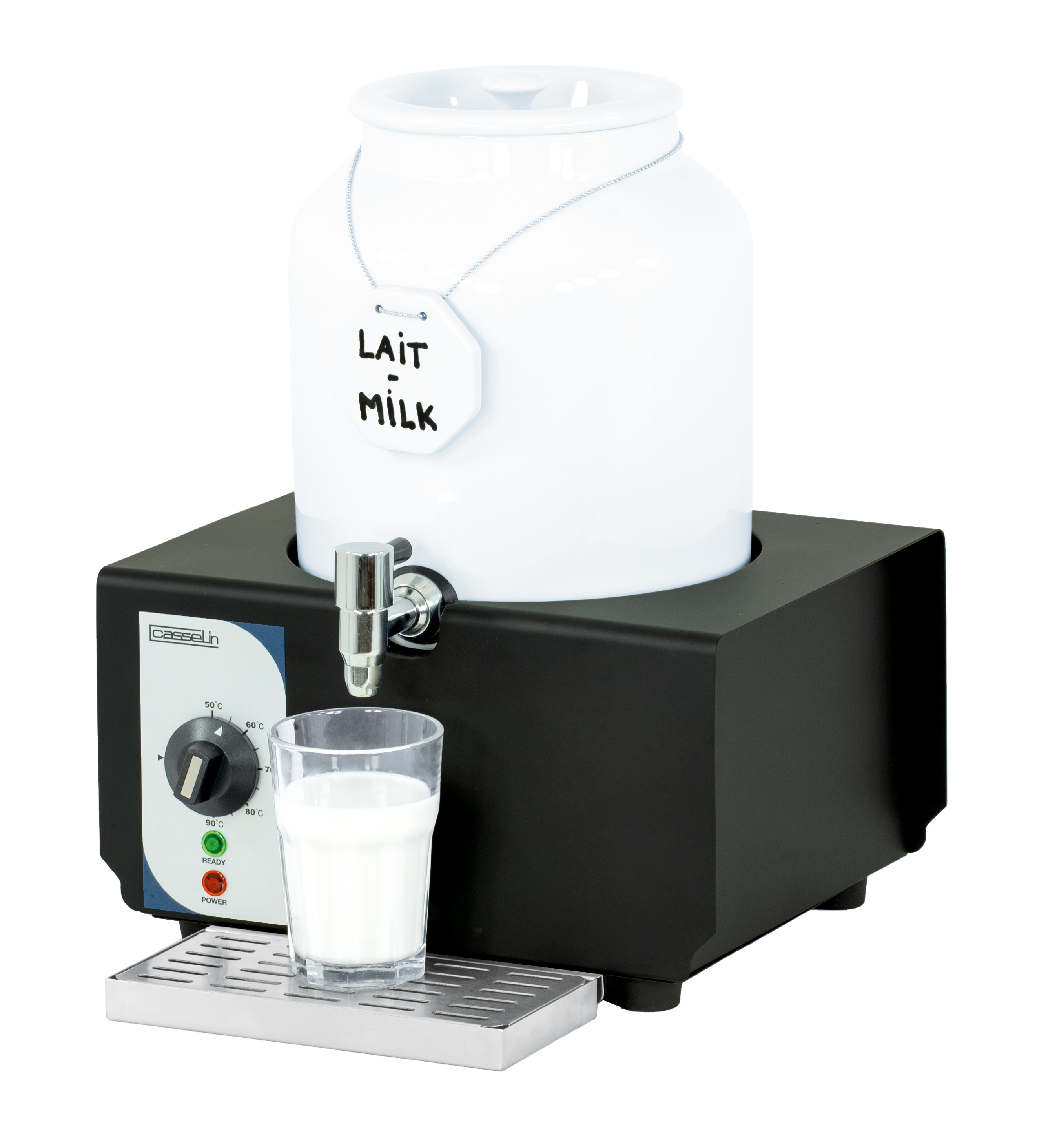 Dispensador de Leite Porcelana 10 L com Termóstato