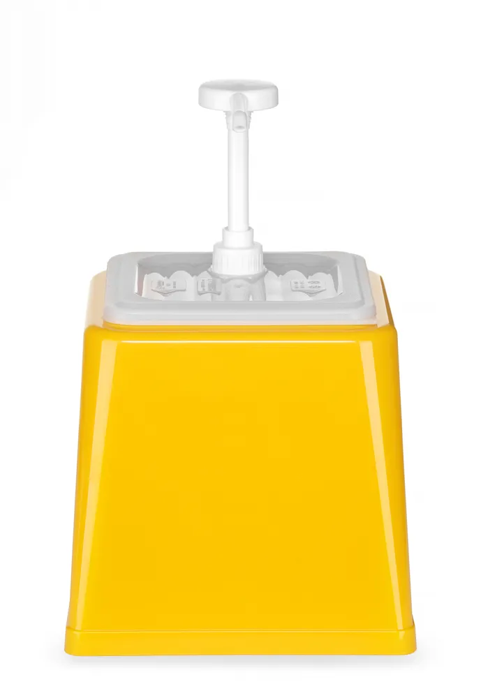 Dispensador de Molhos 2,5L Amarelo — Polipropileno e ABS