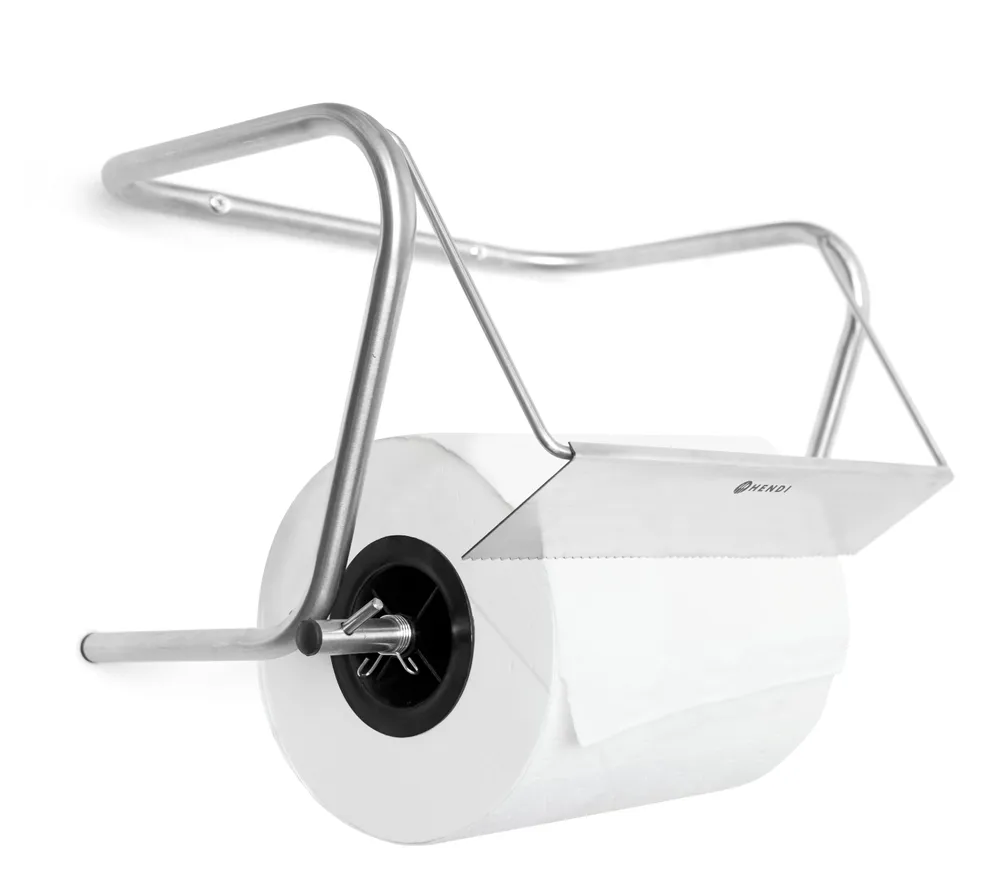 Dispensador de Papel Mural Inox 395x290x260mm para Cozinhas