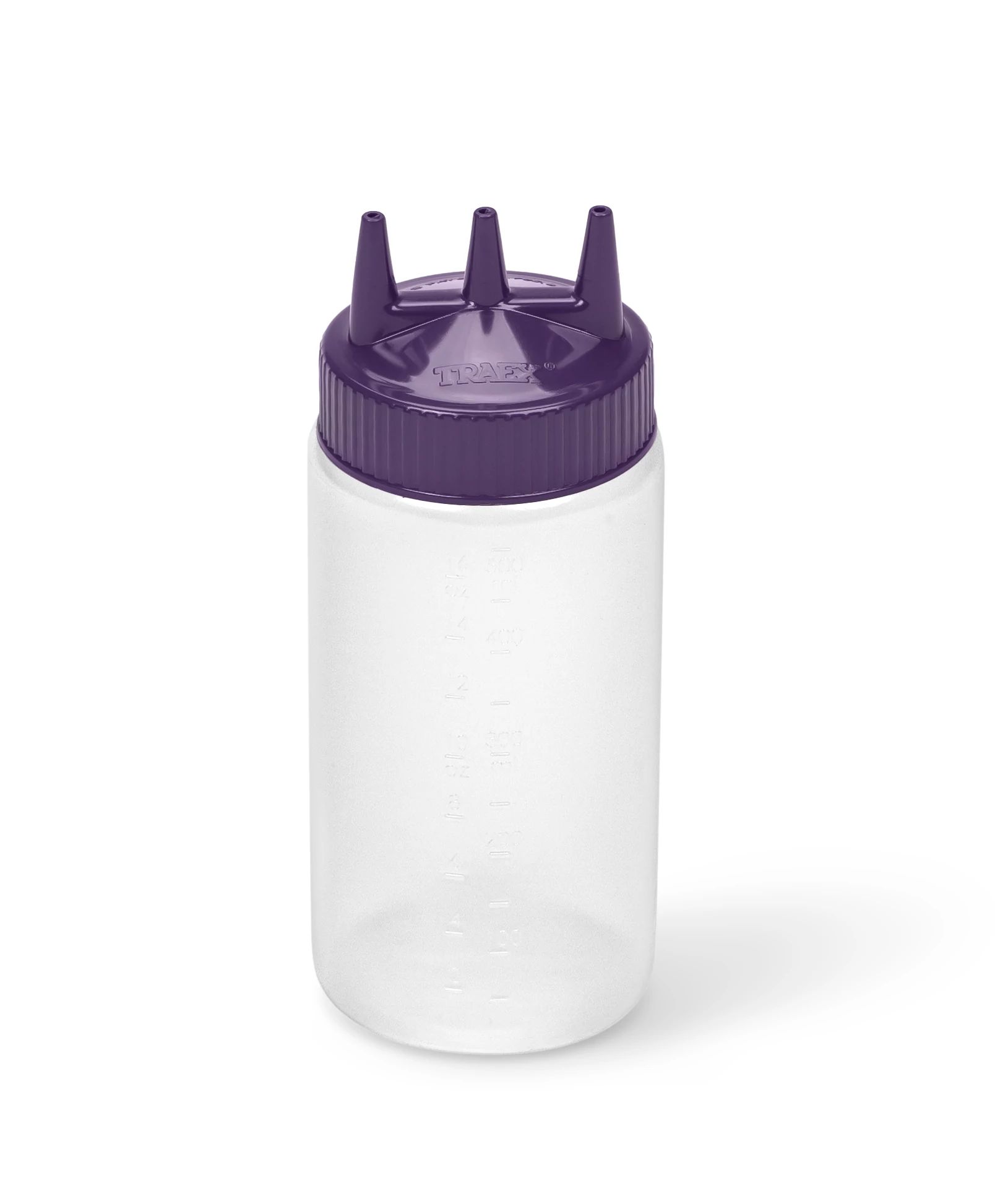 Dispensador Triplo Condimentos 470ml Transparente com Tampa
