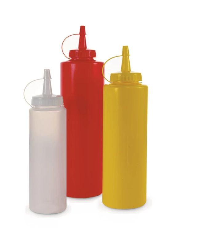 Dispensador Pressão 360 ml Polietileno Vermelho