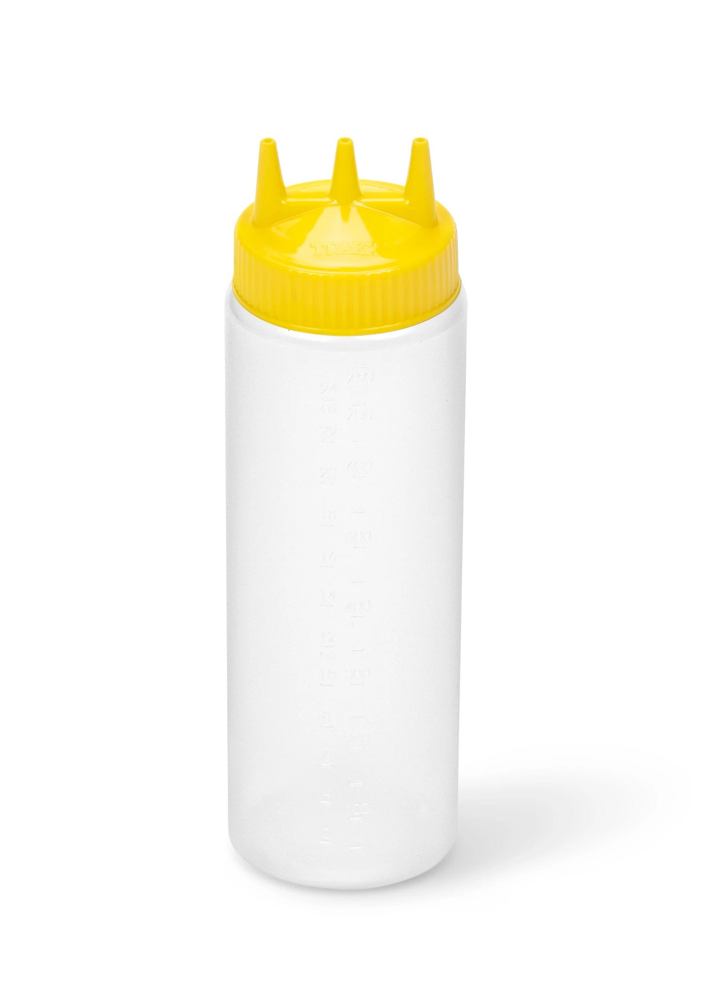 Dispensador Triplo Transparente 710ml para Molhos e Condimentos