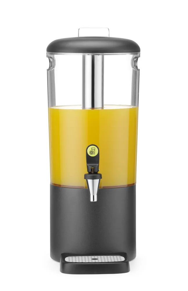 Dispensador de Sumo 8L Preto para Buffet e Eventos
